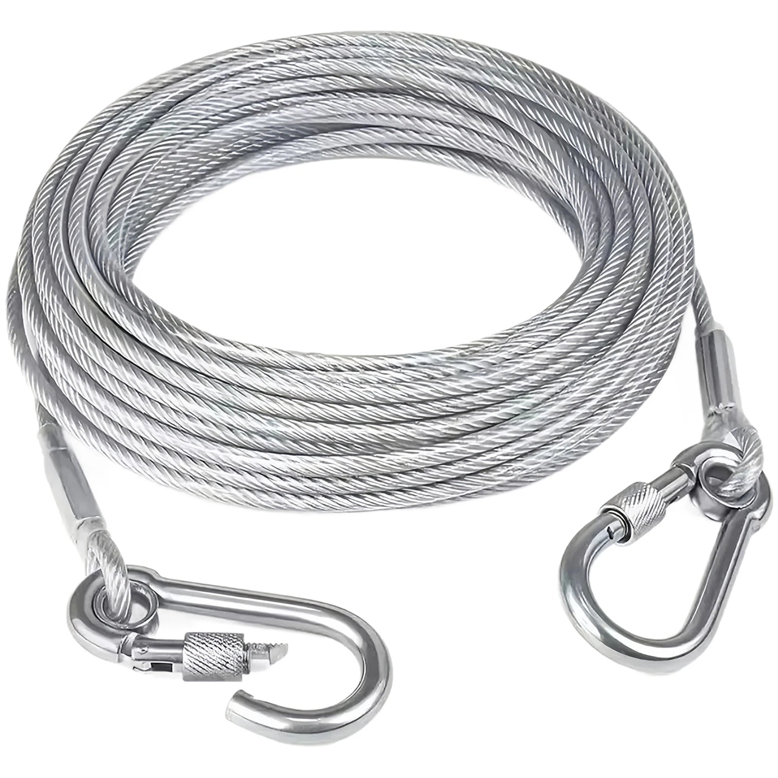 Stainless Steel Clothesline Wire Rope – Adjustable 1–9m Outdoor