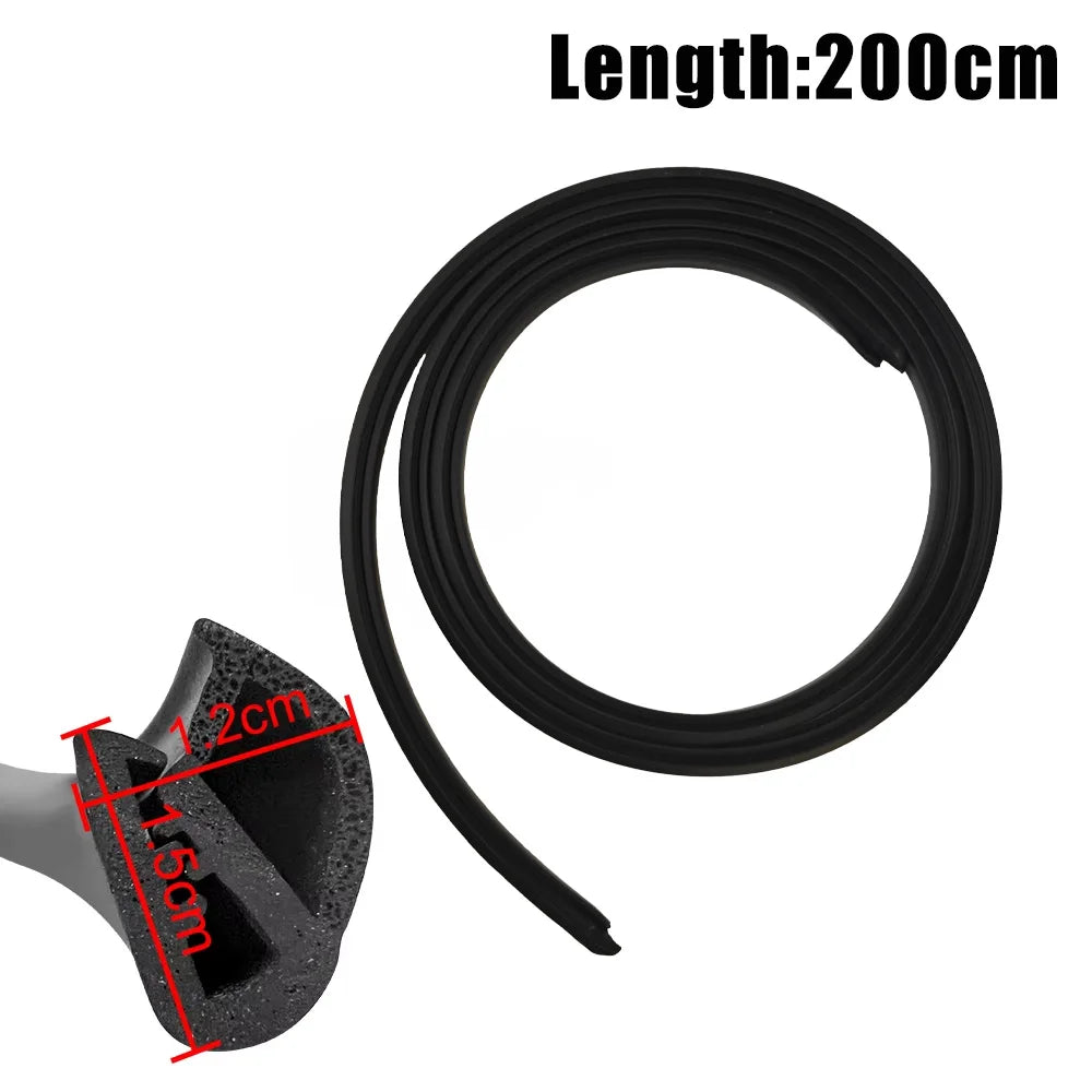 B Pillar EPDM Rubber Seal Strip | 2M Car Door Weatherstrip