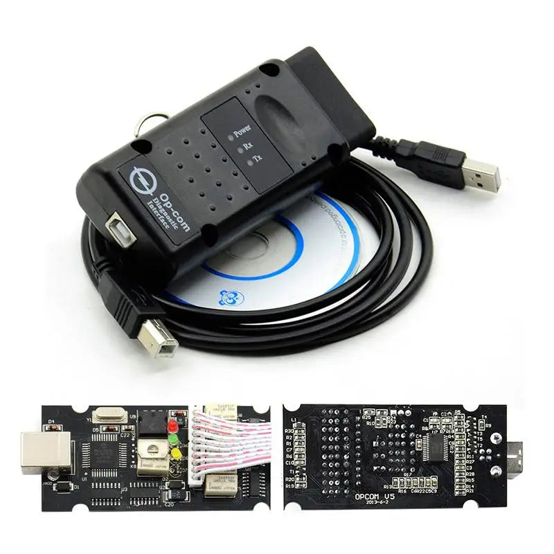 2021 200603a OPCOM V5 PIC18F458 OP COM 1.99 Support Flash Firmware Update OP-COM CAN BUS OBD2 Car Diagnostic Tool For Opel Oasis Select