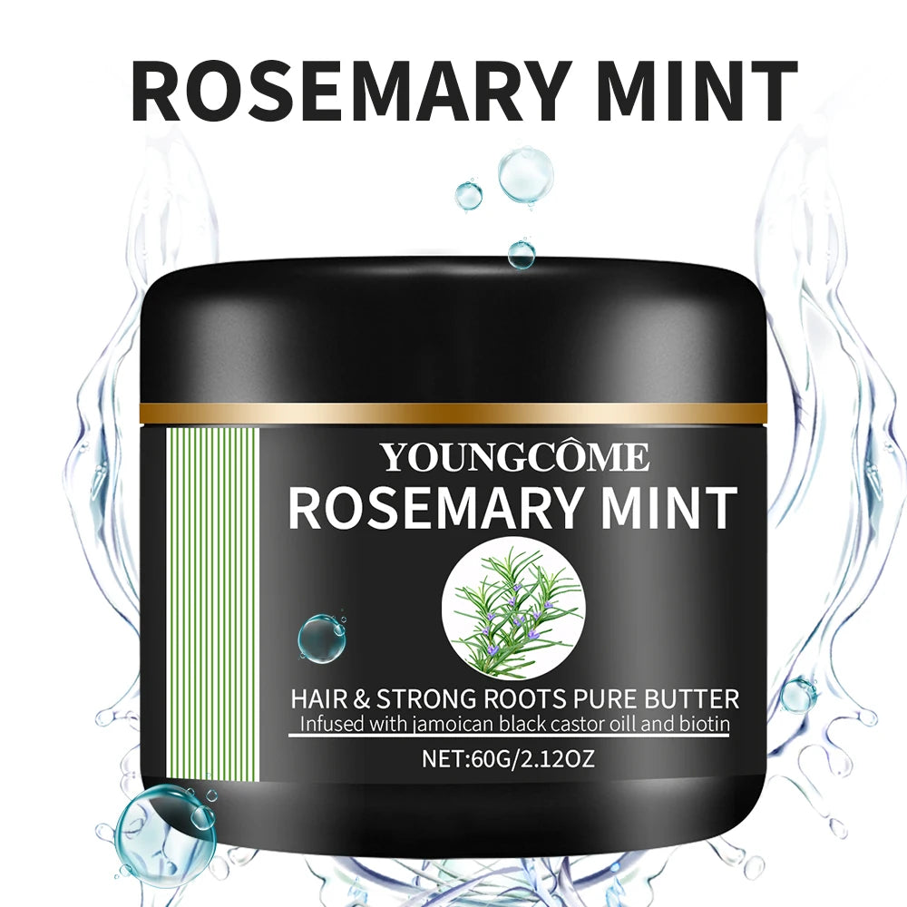 Rosemary Hair Conditioner Anti Hair Loss Improve Dryness Nourish Hair Roots Repair Dry Damaged Smooth Hair Essence Cream Oasis Select