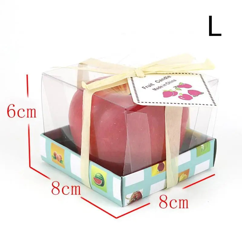 3D Realistic Apple Scented Candle | Aromatherapy Gift Décor