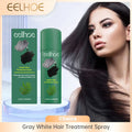 EELHOE Gray Hair Darkening Spray – Natural Black Hair Treatment Hair Darkening Spray Oasis Select Black Hair