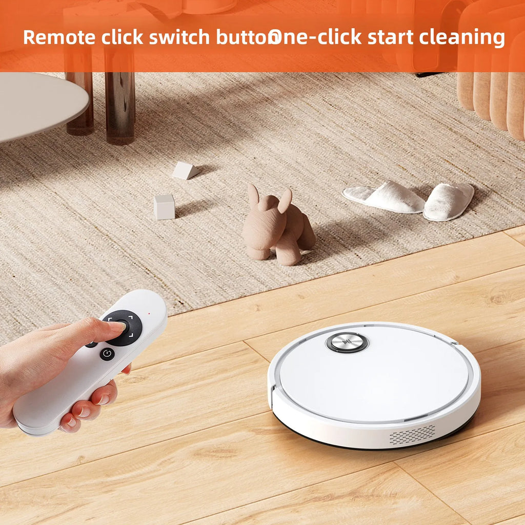 APP-Controlled Robot Vacuum & Mop with Water Tank | Smart Clean