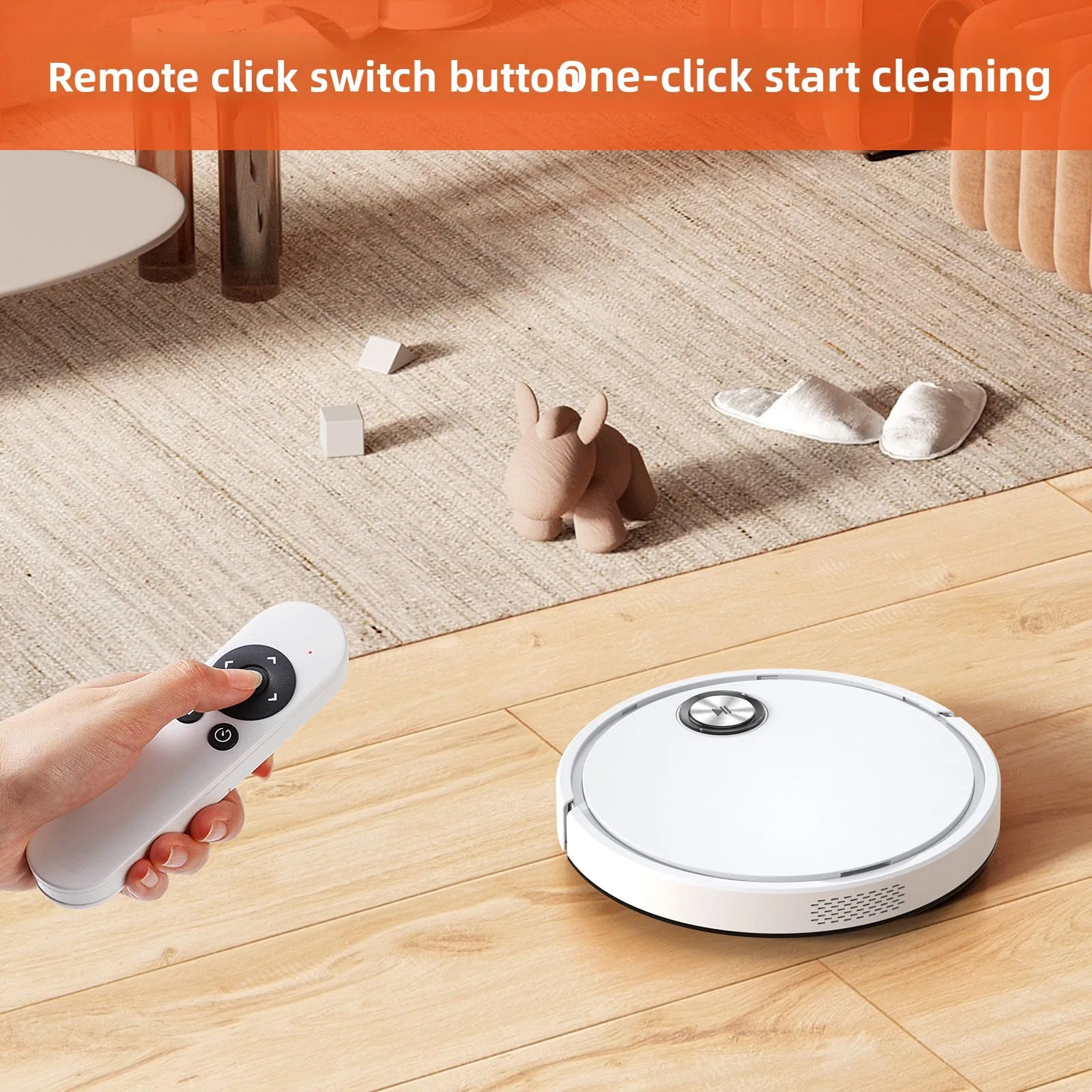 APP-Controlled Robot Vacuum & Mop with Water Tank | Smart Clean