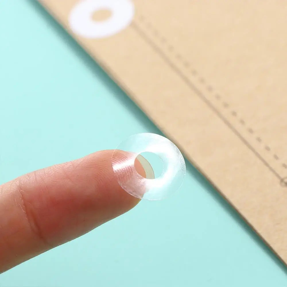 250pcs Hole Punch Protector Labels Loose Leaf Paper Hole Reinforcement Labels Round Stickers Self Adhesive Binding Paper Sticker Oasis Select