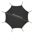 Trampoline Sunshade Cover 10/12/14FT – UV & Weather Protection