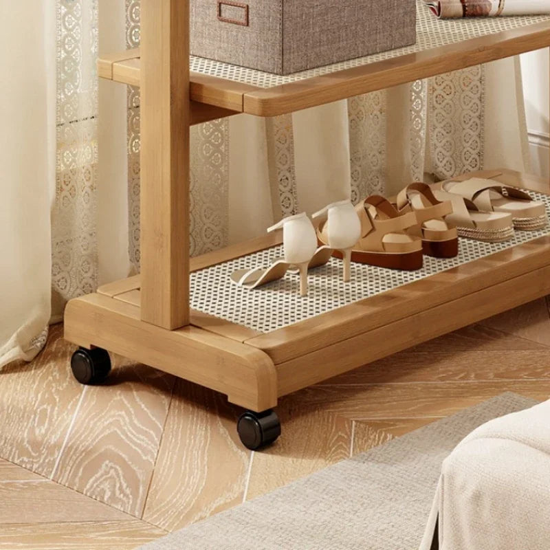 Multi-functional Coat rack Floor-to-ceiling hanger Bedroom home hanger Indoor room clothes drying rack removable Oasis Select