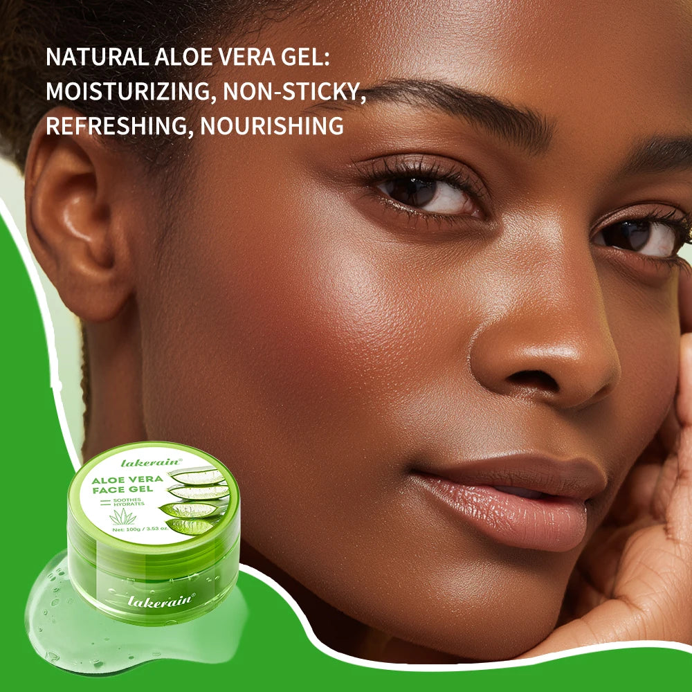 Lakerain Organic Aloe Vera Gel – Hydrating & Brightening