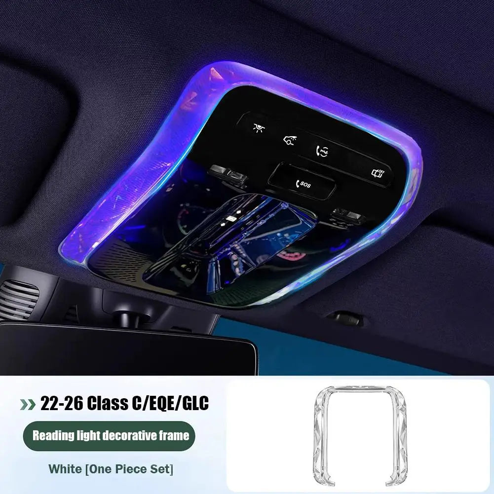 Crystal Ambient Light Trim for Mercedes W213 W206 GLC GLE EQE
