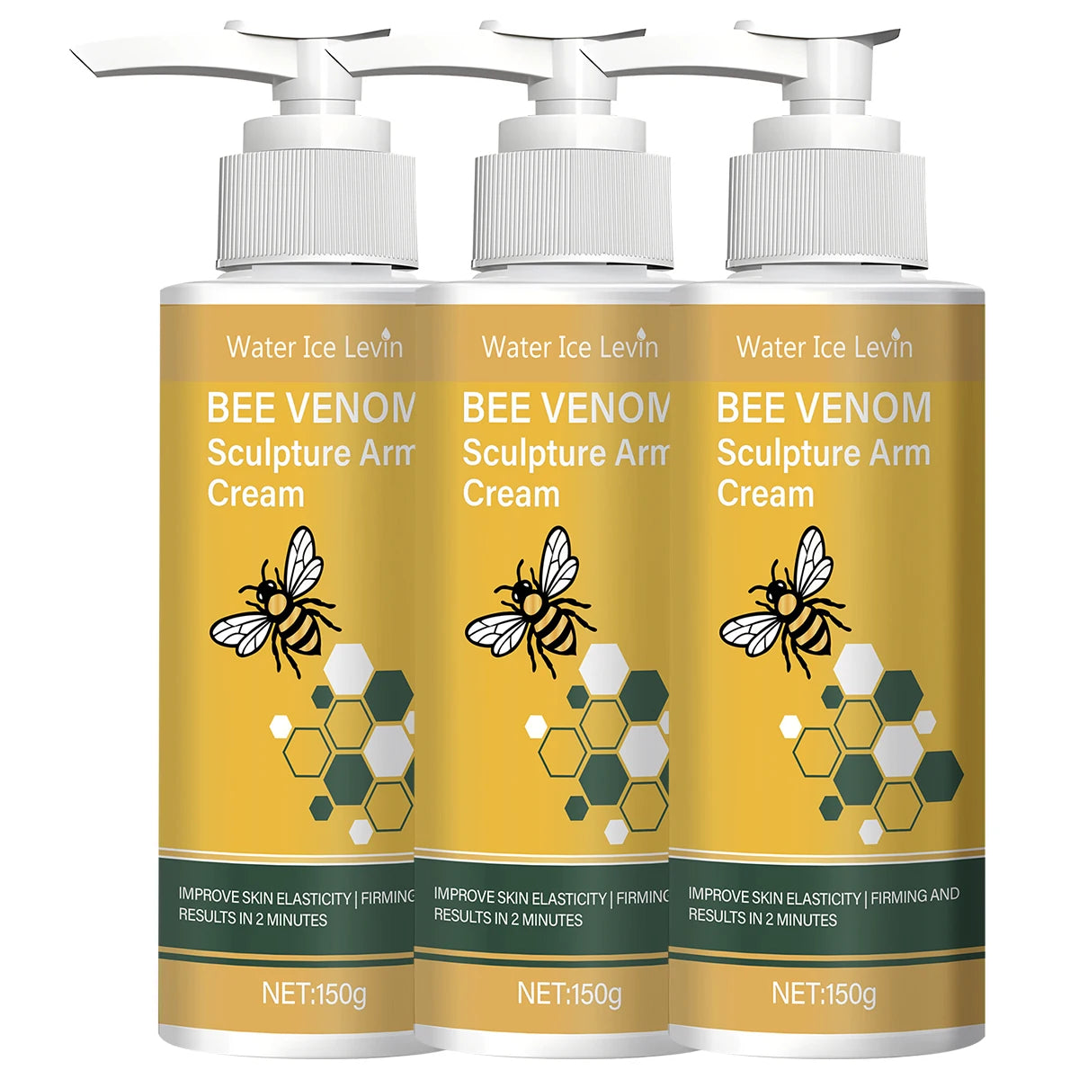 Bee Venom Firming Arm Cream – Turmeric & Coconut Oil 150g Body Firming Cream Oasis Select Beige 150g