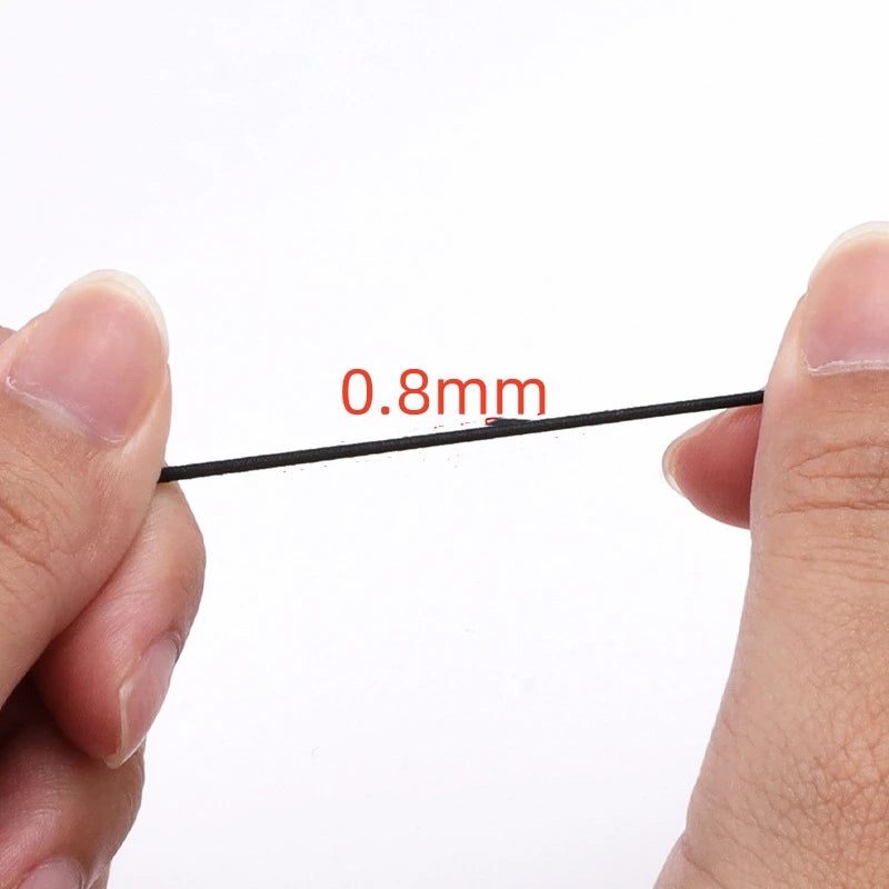 50M/Roll Elastic Cord 1mm Stretchy String Sturdy Bracelet String Elastic String for Bracelets Jewelry Making DIY Crafts Beading Oasis Select