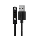 4-Pin Magnetic Smart Watch Charging Cable GT88 KW88 KW98 Smart Watch Charger Oasis Select Black