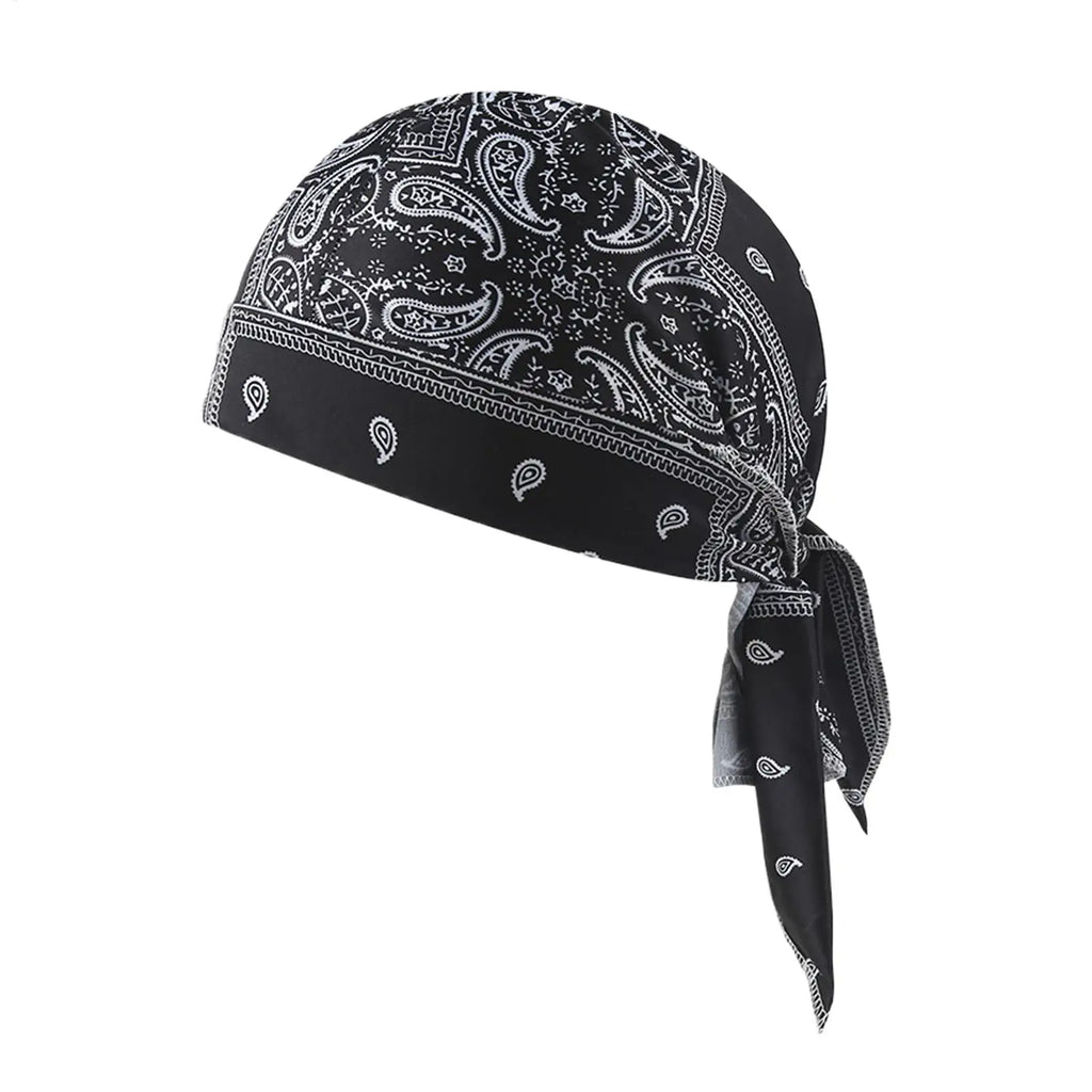1PC Breathable Quick Dry Bandana Pirate Cap Helmet Liner Cooling Bicycle Headscarf Cycling Hat Headband Cooling Bicycle Hat Oasis Select