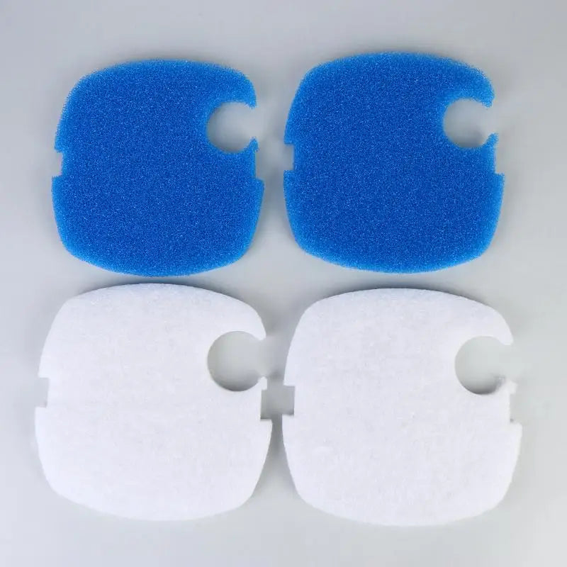 2/4Pcs Blue White Aquarium Filter Pad Sponge Foam Cotton Fit For SUNSUN GRECH Canister 304AB/404AB/704AB Replacement Part Oasis Select 4pcs