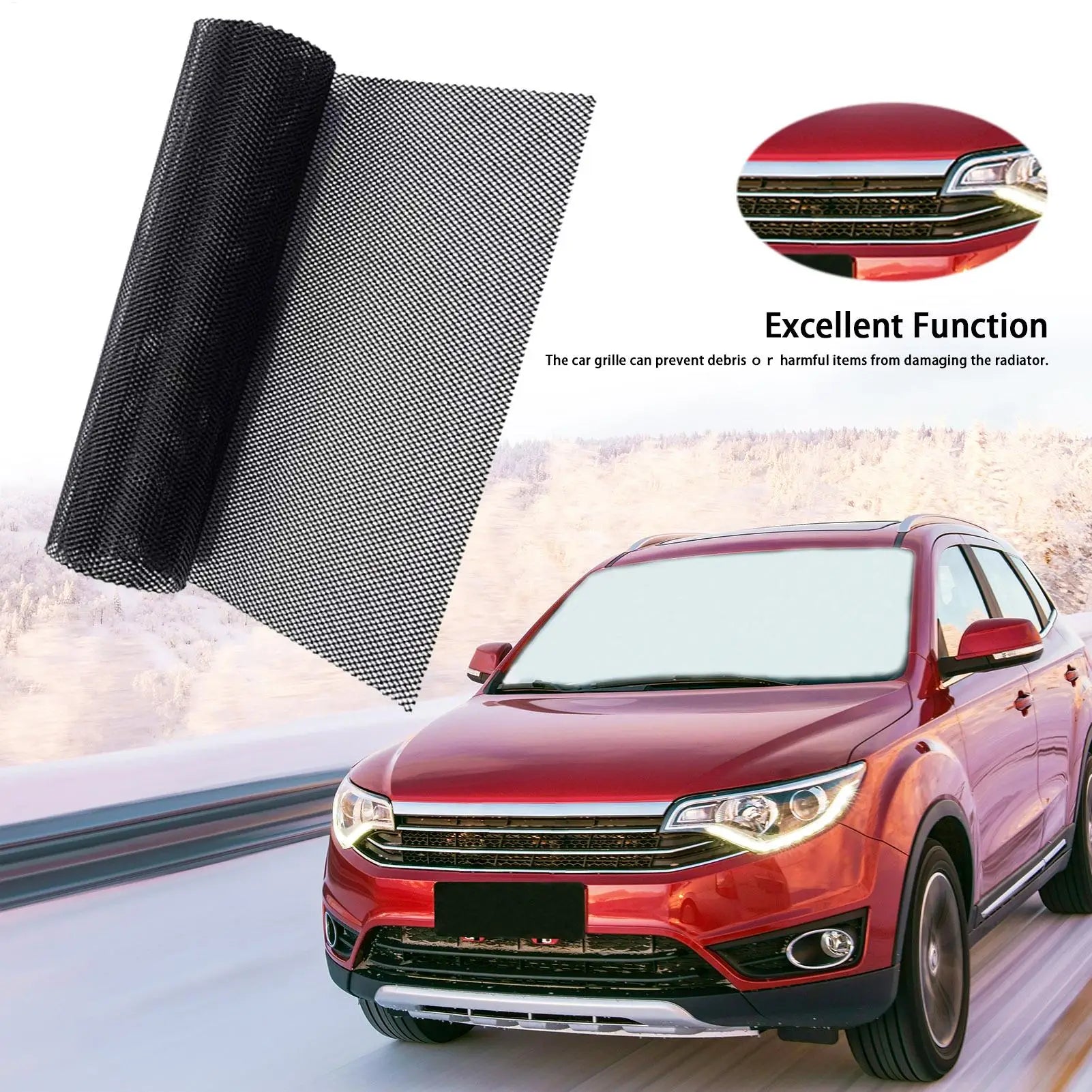 Universal Car Grill Mesh Aluminum Alloy Auto Grille Insert Bumper Rhombic Hole Mesh 3x6mm 4x8mm 6x12mm 8x16mm Car Radiator Grill Oasis Select