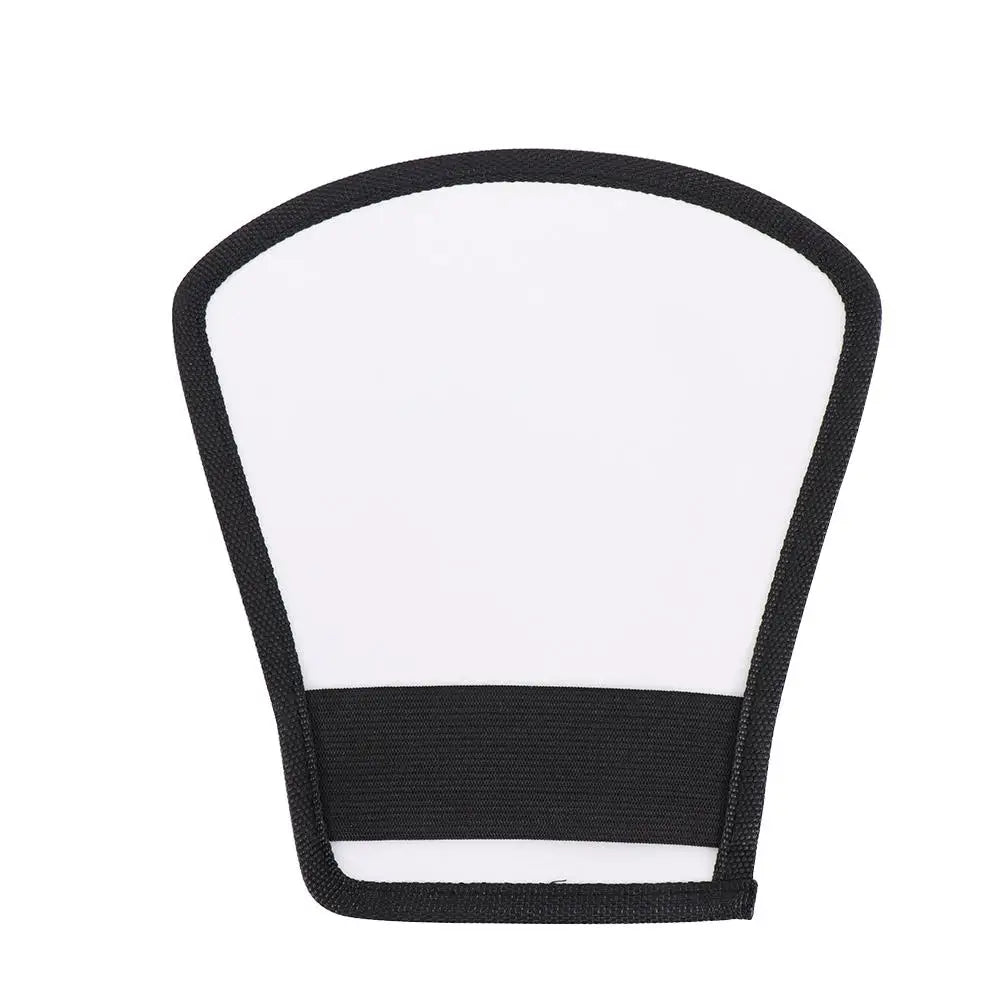 2-in-1 Silver/White Camera Flash Diffuser Double-sided Flash Softbox Photo Light Reflector For Cameras difusor flash Oasis Select 1