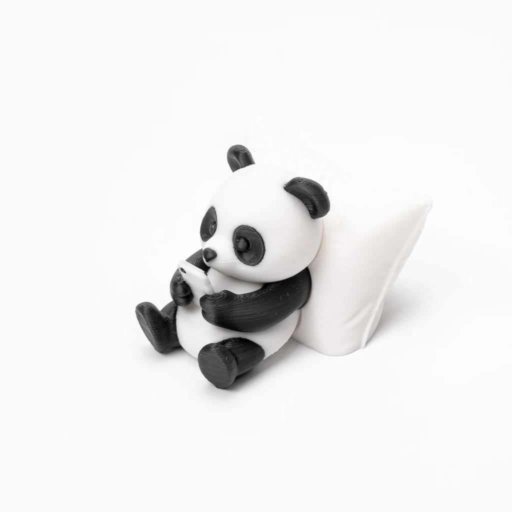 Desktop Office Decoration Panda Sculpture Ornament Creative Animal Model Car Decor Collectible Figurines Car Dashboard Ornament Oasis Select 1PC
