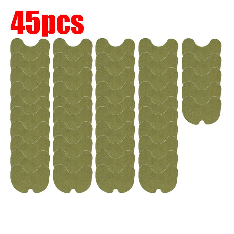 15/45/75pcs Non-Woven Mugwort Patches For Neck Lumbar Knees Body - Soothing Comfort Self-Heating Patches For Running Exercise Oasis Select 45PCS Knee