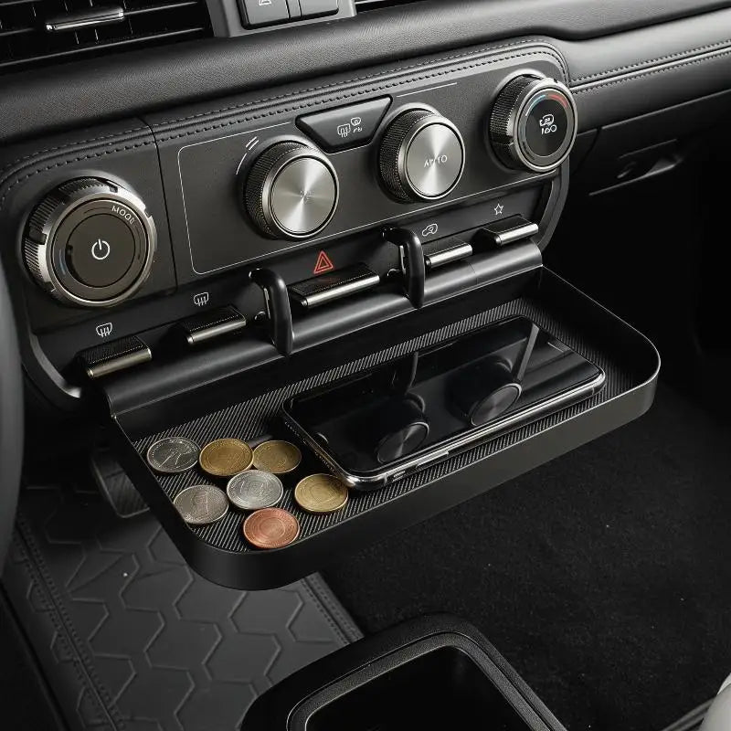 1Pcs Center Console Storage Box Expansion Storage Rack Easy Installation Anti Slip Car Interior Accessories V23 For ICAR Oasis Select