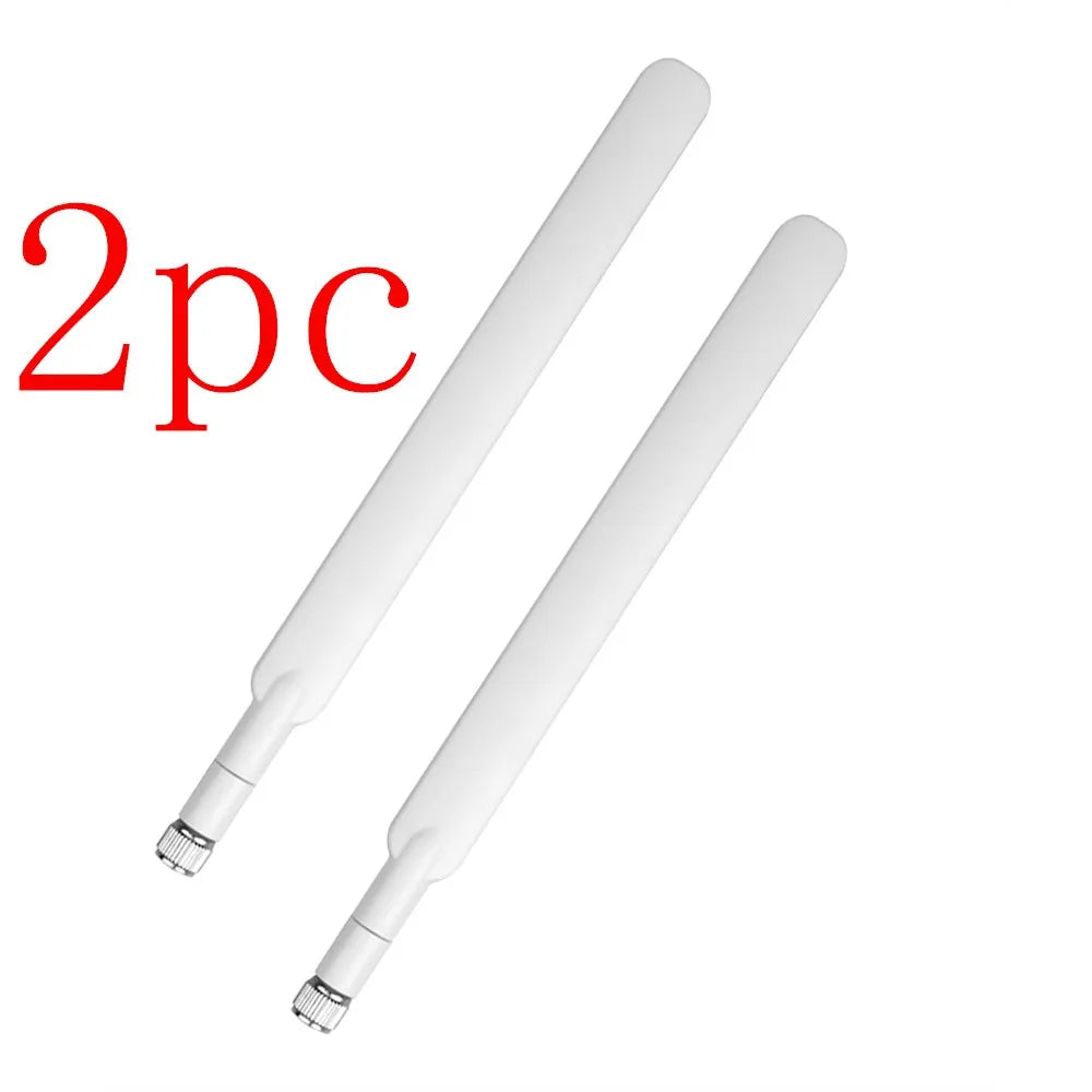 2Pcs 4G SMA External Antena 5dbi E5186 B880 B315 B310 B525 B535 B593 B880 Router Antenna 50W 190mm Analysis Instruments Parts Oasis Select white
