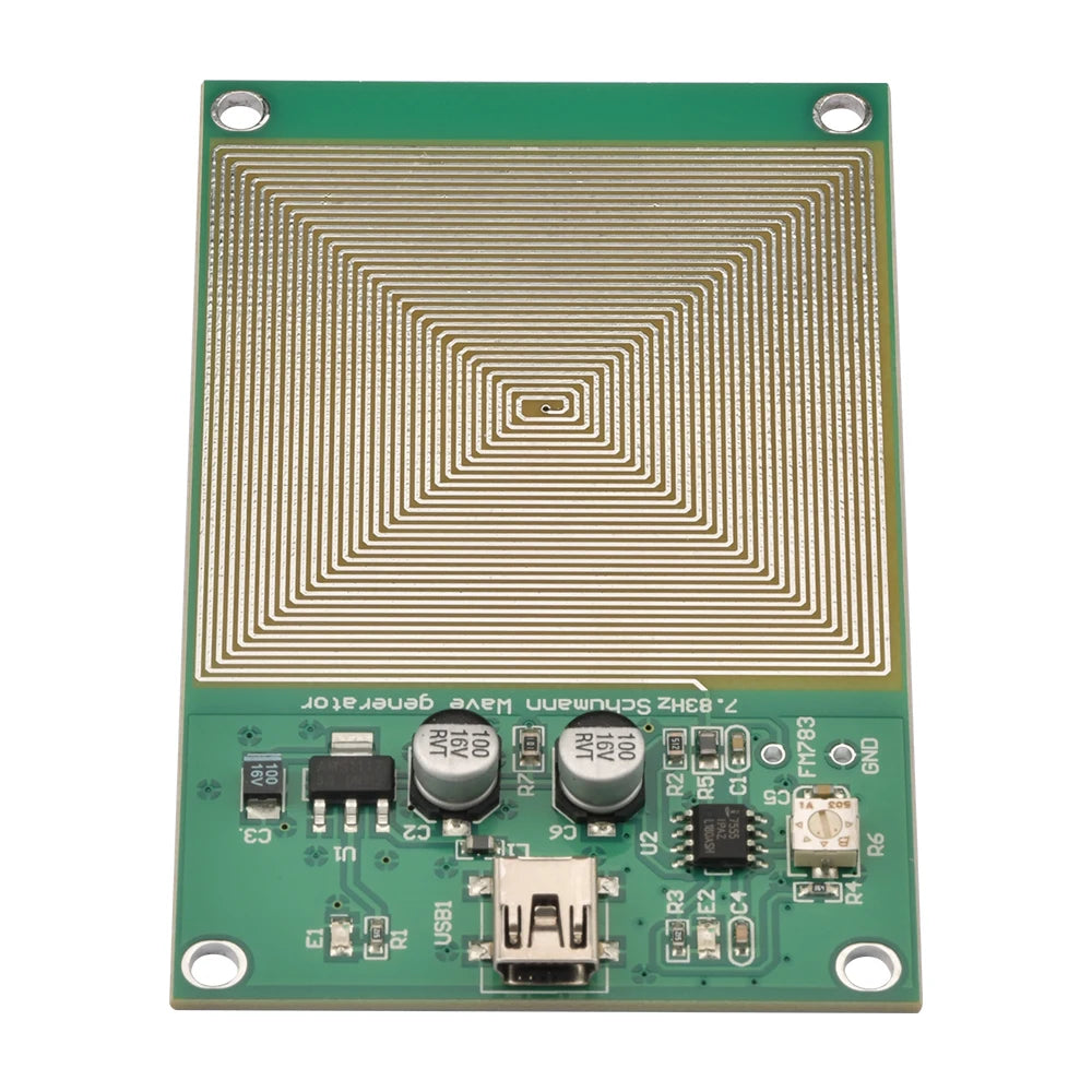 7.83Hz Schumann Wave Generator Ultra Low Frequency Pulse Generator Audio Resonator for Improving Sound Sleep with MiNi USB Cable Oasis Select