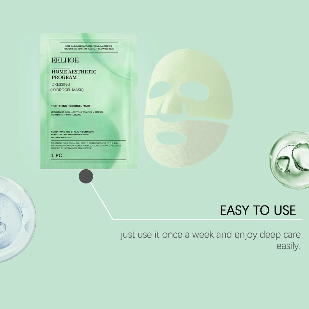 Eelhoe Centella Asiatica Hydrogel Mask – Brighten & Tighten Hydrogel Face Mask Oasis Select