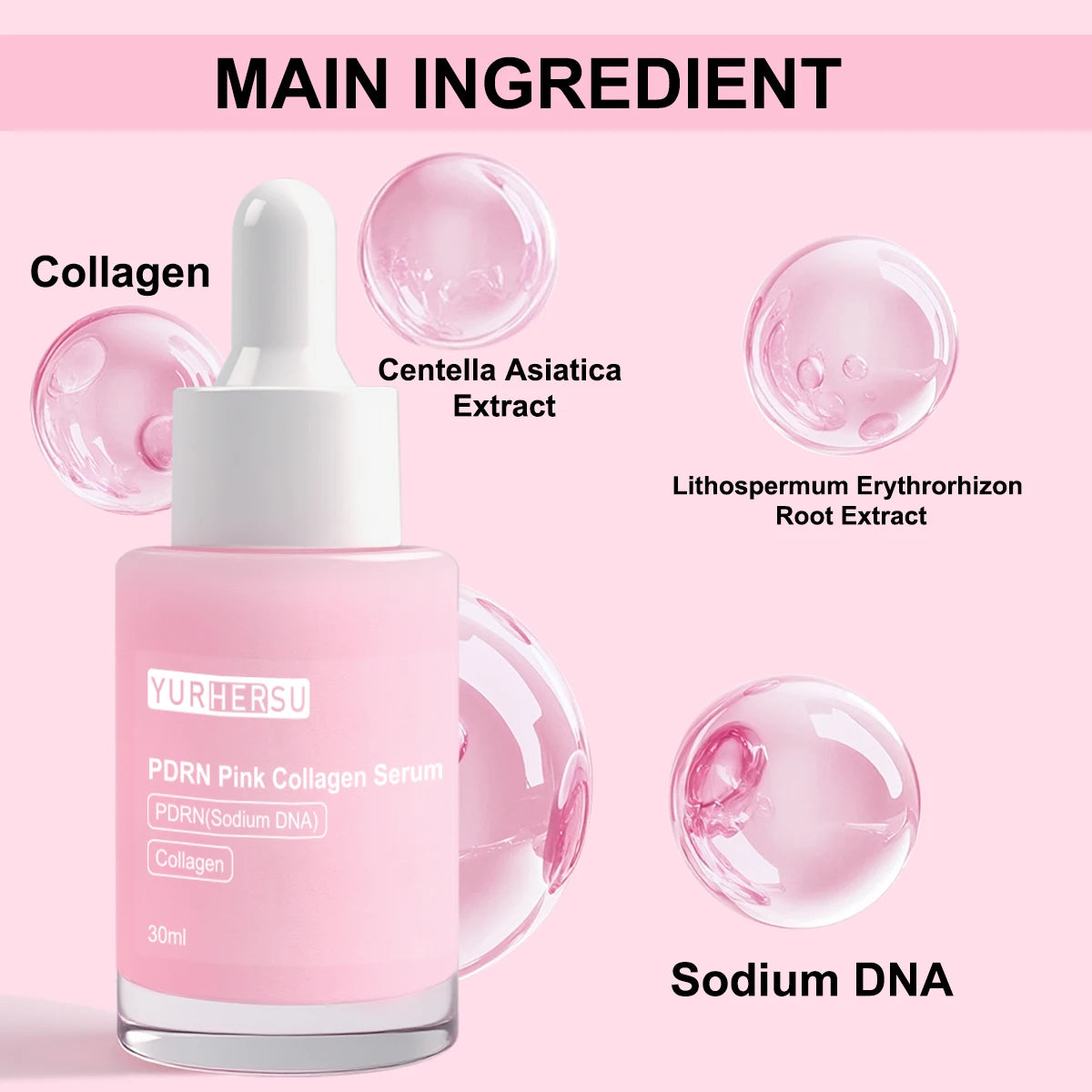 PDRN Collagen Salmon DNA Face Serum – Anti-Aging & Firming Face Serum Oasis Select PDRN2pcs PDRN 30ml