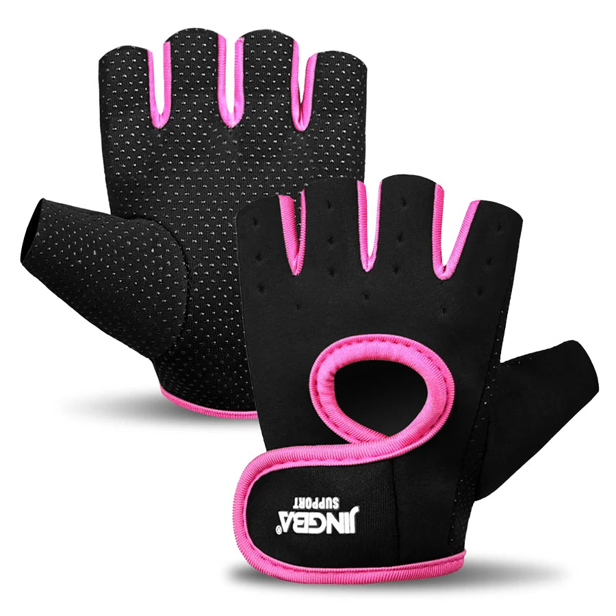 Gym Gloves Fitness Weight Lifting Gloves Body Building Training Sports Exercise Cycling Sport Workout Glove for Men Women Oasis Select NM-DPST-0503 L