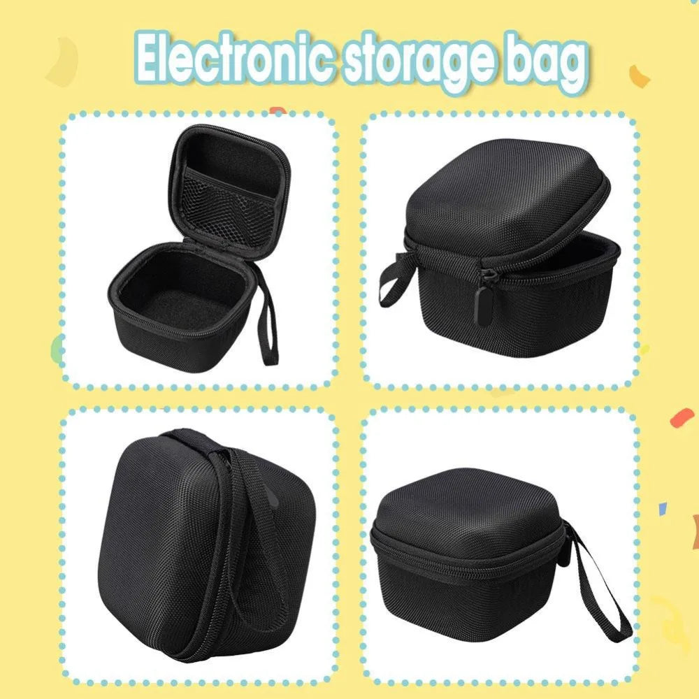 3-in-1 Game Console Storage Bag Handheld Puzzle Game Console Chess Storage Box for GiiKER Tic Tac Toe Bolt Game Oasis Select