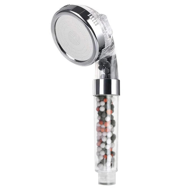 3 Functions High Pressure SPA Shower Head Water Saving Handheld Rainfall Bathroom Accessory Anion Filter Shower Oasis Select Shower Head A