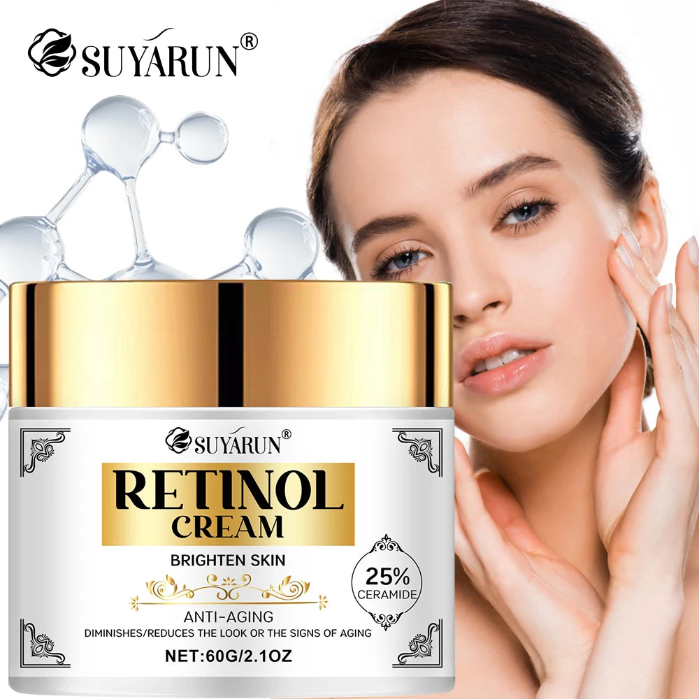 SUYARUN Retinol Anti-Aging Face Cream – Vitamin Moisturizer