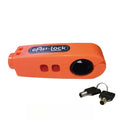 JUSTINLAU Motorcycle Handlebar Lock Anti Theft Brake Throttle Lock Universal for Scooter ATV Bike Motorbike Safety Protection Oasis Select Orange