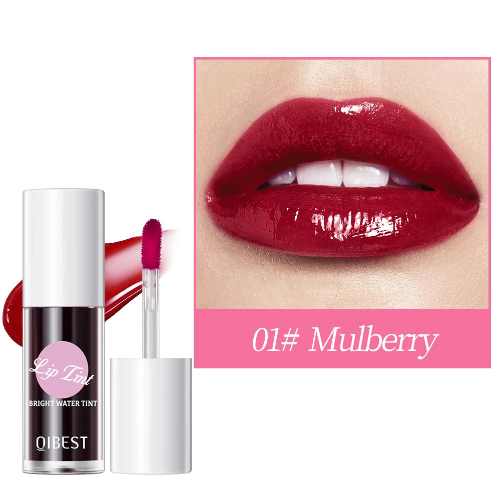 QIBEST Moisturizing Lip Glaze – Dual-Use Lips, Eyes & Cheeks