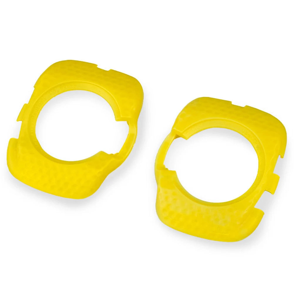 Pedal Protection Cover 1Pair 80x65x10mm Black/Yellow Second Generation Lollipop 2022 New Bicicleta High Quality Oasis Select Yellow