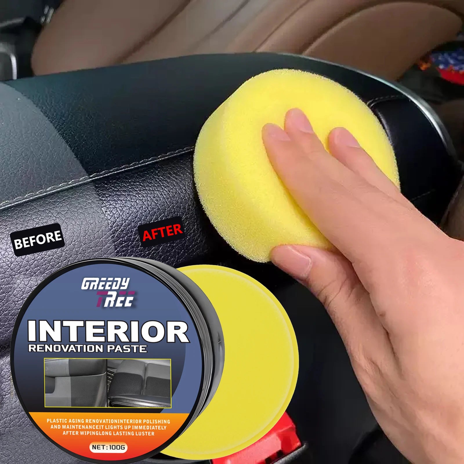 Plastic Parts Refurbishing Kit – Car Bumper & Trim Restorer