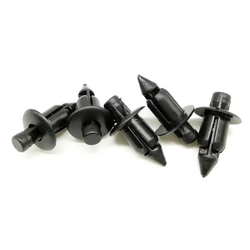 100 Pcs Plastic Bicycle Fairing Rivet Setting Panel Fastener Clips For Honda Fastener Clips For Honda Suzukii Kawasakii Oasis Select