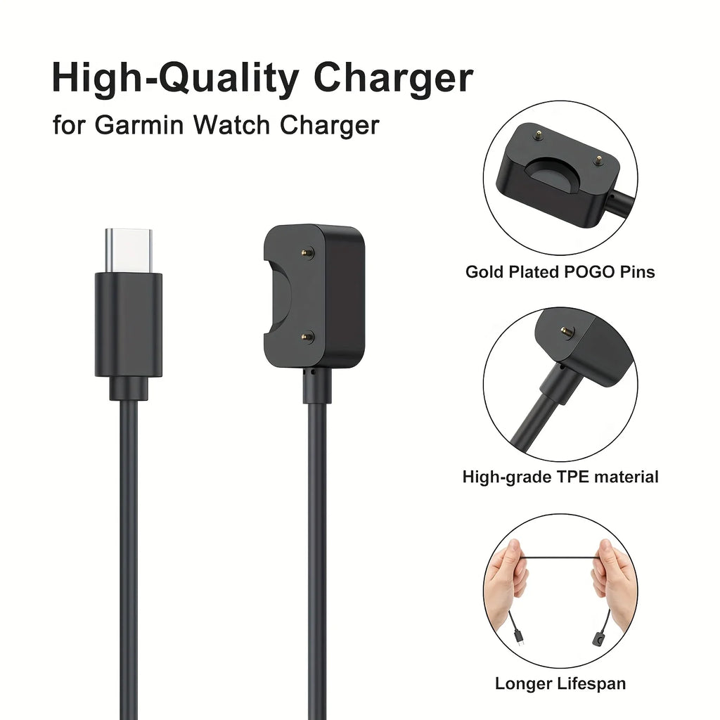 Samsung Galaxy Fit 3 Magnetic USB-C Replacement Charging Cable Smartwatch Charging Cable Oasis Select
