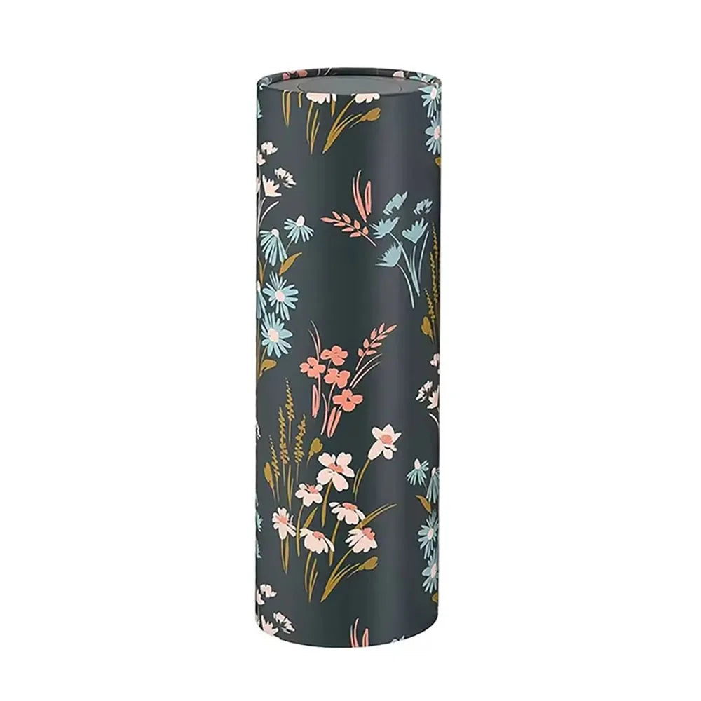 1Pcs Durable 3 Layers Car Home Tissues Holder with Flower Paper Facial Tissue Container Cylinder Box Car Interior Oasis Select Style 1