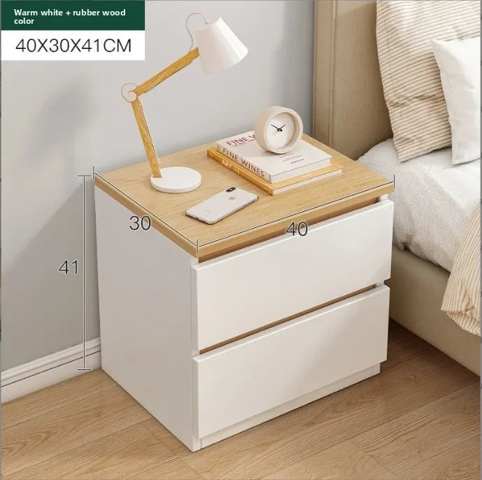 Multi-functional Household Goods Bedside Table Small Storage Locker Bedside Locker Small Cabinet Oasis Select Double Draw D