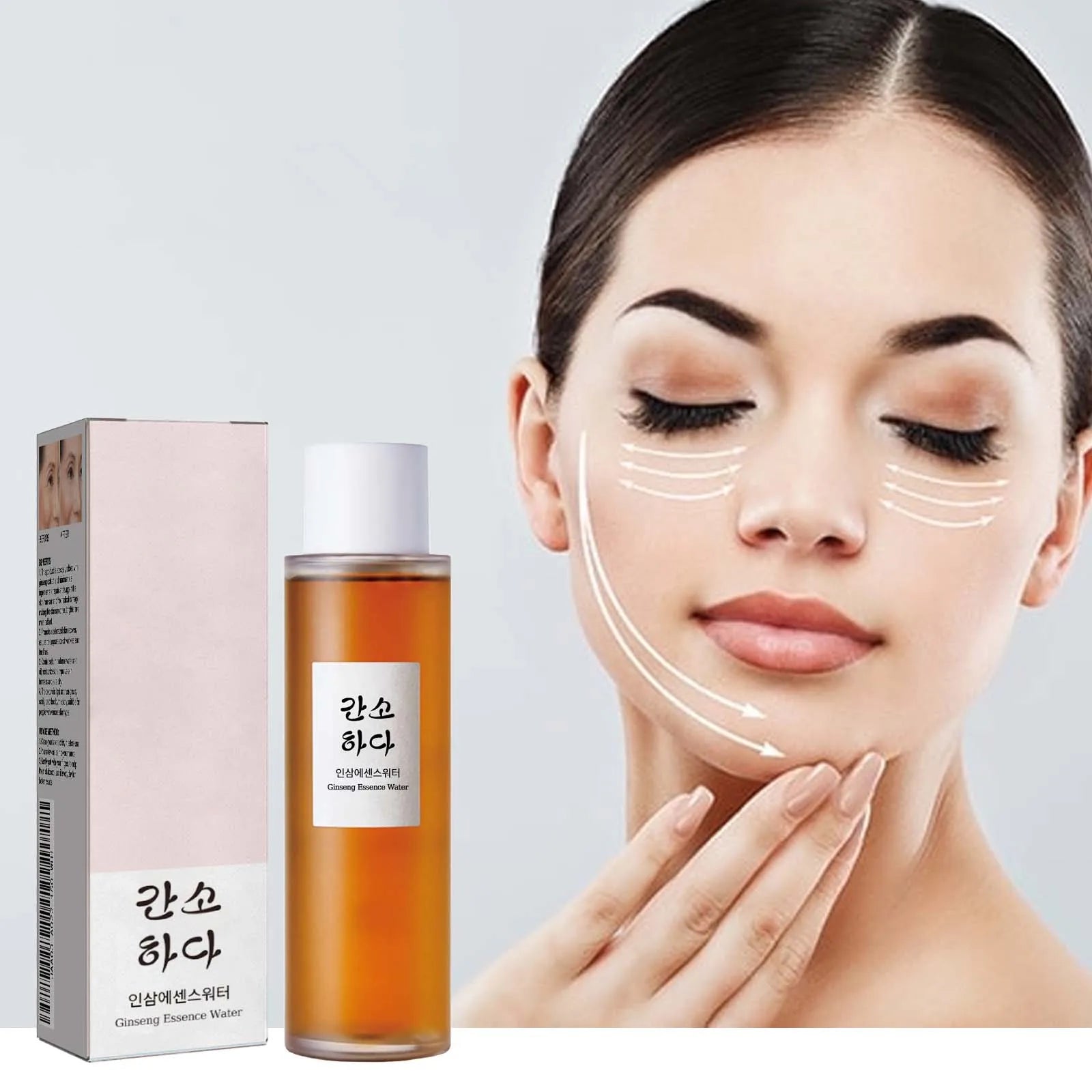 Ginseng Face Essence Moisturize Lighten Fine Line Smooth Restores Dry Dull Skin Brighten Serum Hydrating Facial Care Toner Oasis Select