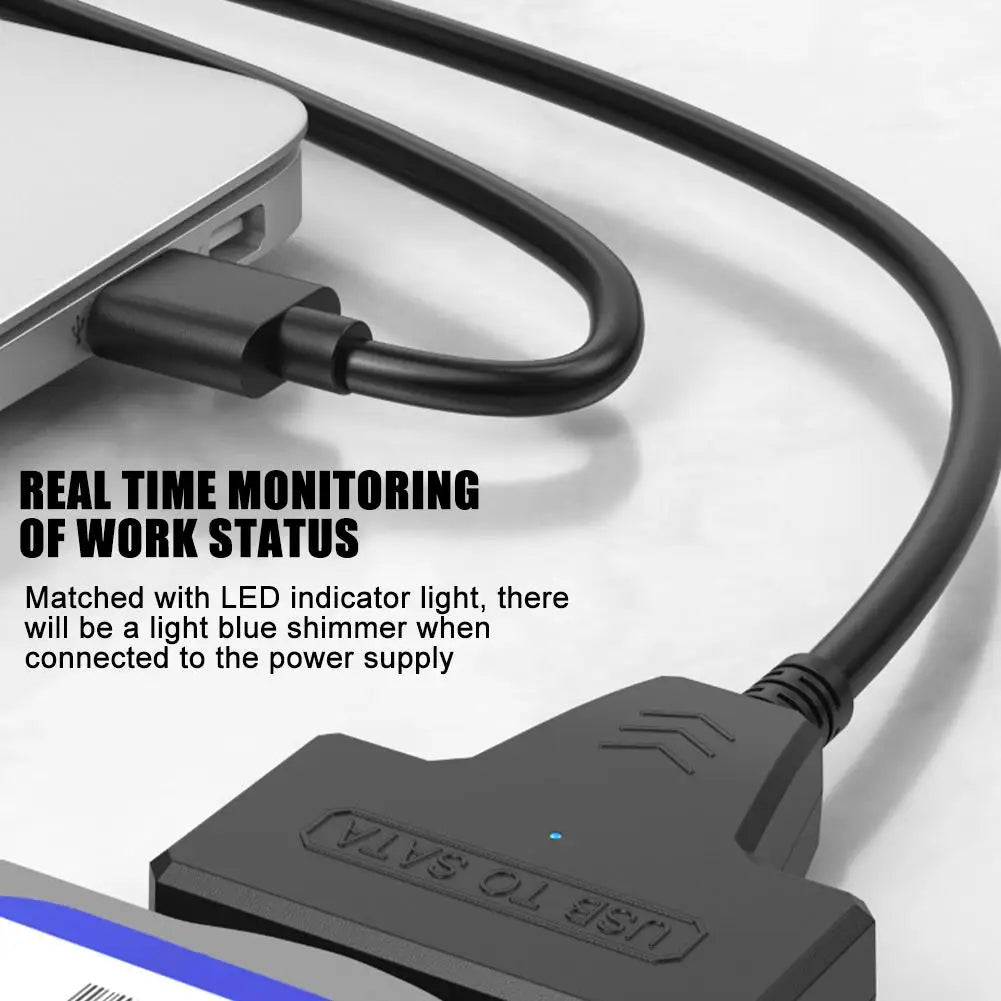 SATA to USB 3.0 Adapter Cable – 2.5" & 3.5" HDD SSD