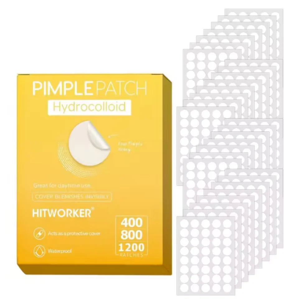 1200/800/400pcs/box hydrocolloid acne patch, alcohol free, mild and non irritating acne patch, suitable for all skin types Oasis Select