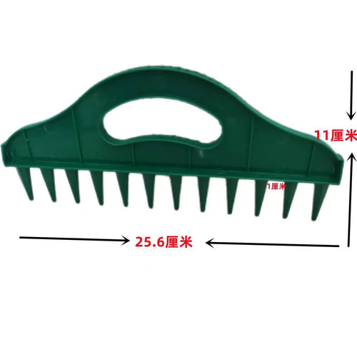 Hand Dibbler 12-Hole Fast Seeding Seed-in Soil Digger and Soil Spacer Planting Aids for Efficient Gardening Garden Seeder Tool Oasis Select