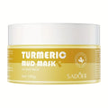 SADOER Turmeric & Ginger Mud Mask – Moisturizing Face Mask Mud Face Mask Oasis Select YELLOW 100g
