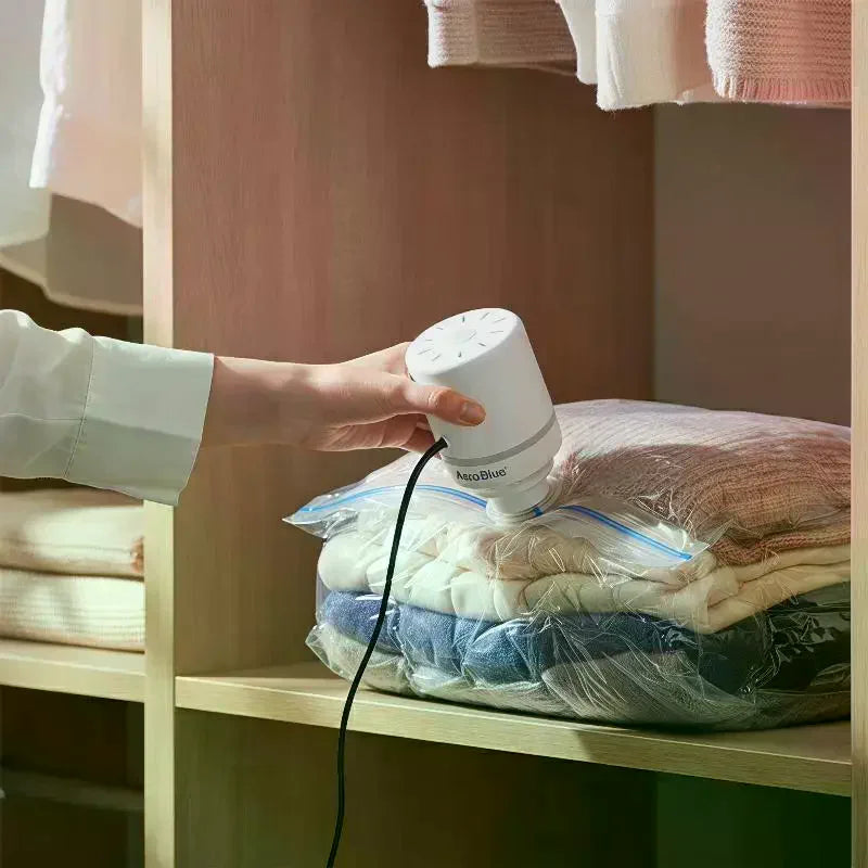 Vacuum Storage Bag Air Pump 110V/120V | Travel & Home Organizer