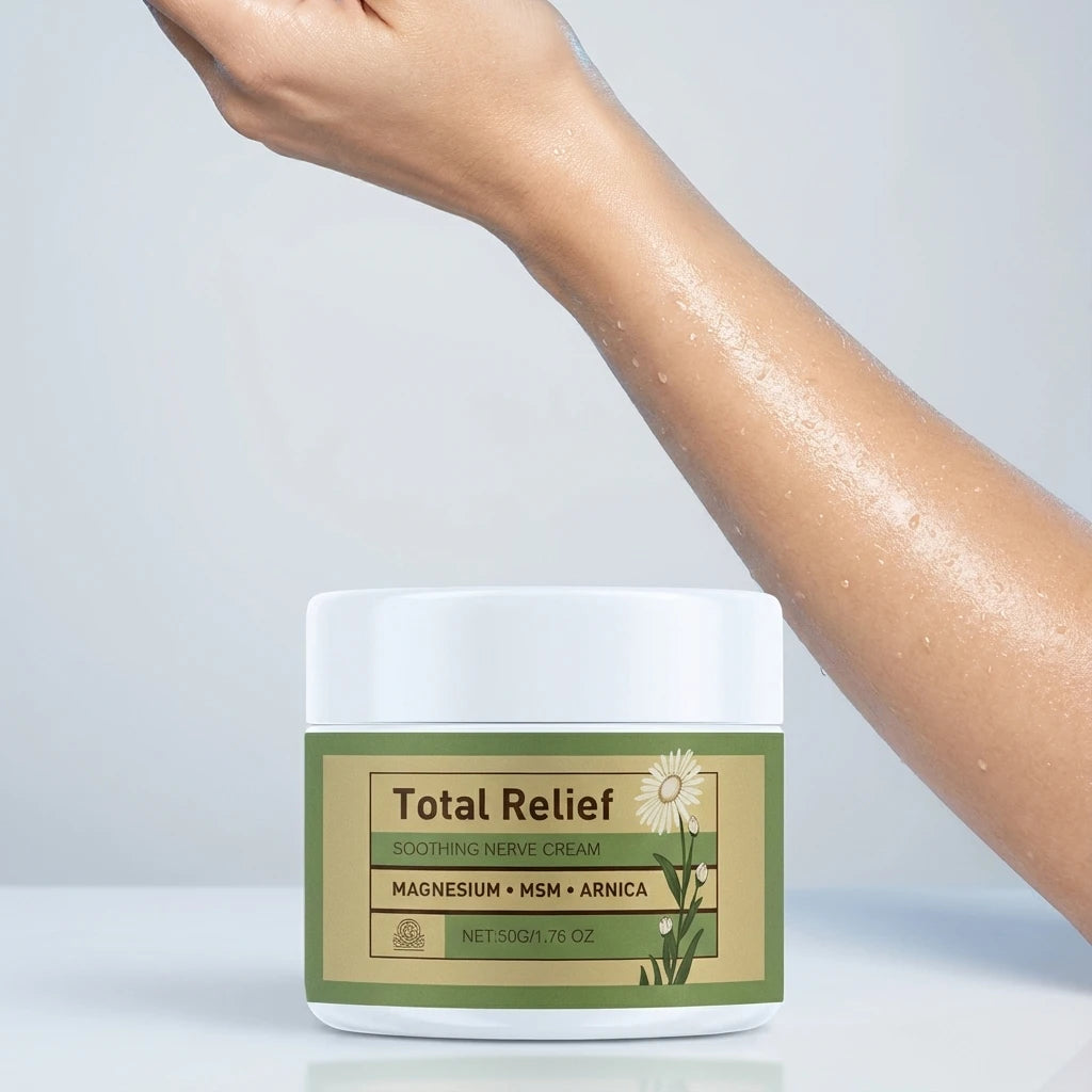 Magnesium Soothing Cream – Muscle Relief, Stress & Moisturizing Magnesium Body Cream Oasis Select
