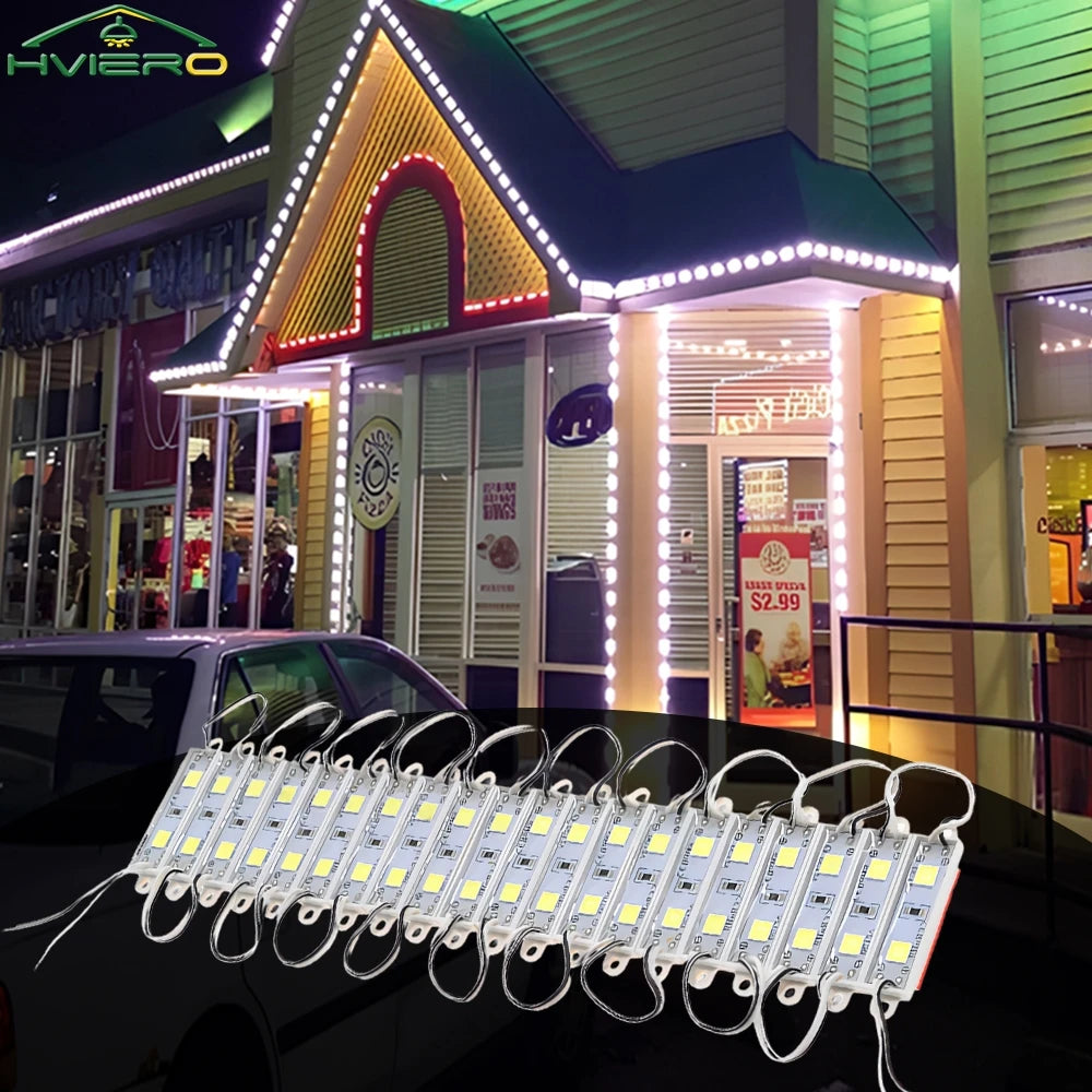 20-Pack 5054 SMD 12V Waterproof LED Modules – Home & Garden