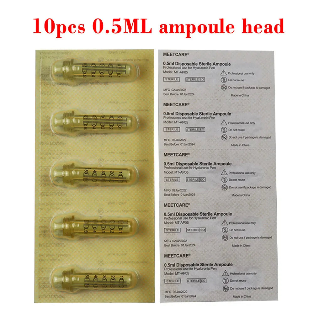 0.3ml & 0.5ml Hyaluron Pen Ampoule Head Cartridge | Skin Care