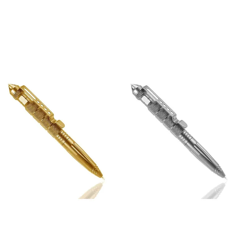 1/2/3/4pcs Multi Functional Tactical Pen High Quality Aluminum Anti Skid Portable Self Pen Steel Glass Breaker Survival Tool Oasis Select 2pcs mix 1