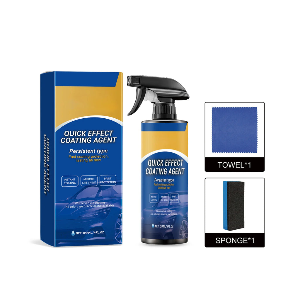 Automobile Coating Agent Quick-Dry Coating Hydrophobic Protection Polishing Maintenance Renewal Agent Accessories Car Care Spray Oasis Select 120ml boxed